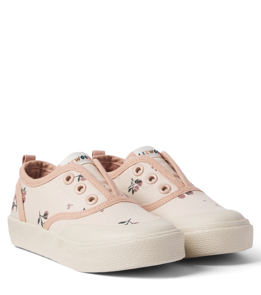Liewood Danilo floral canvas slip-on shoes