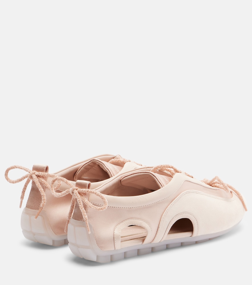  Simone Rocha Simone Rocha Sneakers Mit Veloursleder 