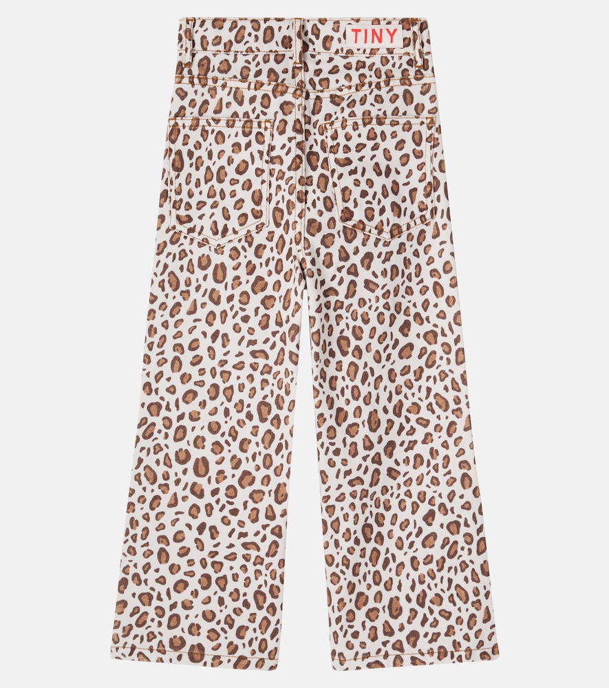  Tinycottons Tinycottons Leopard-print Jeans 
