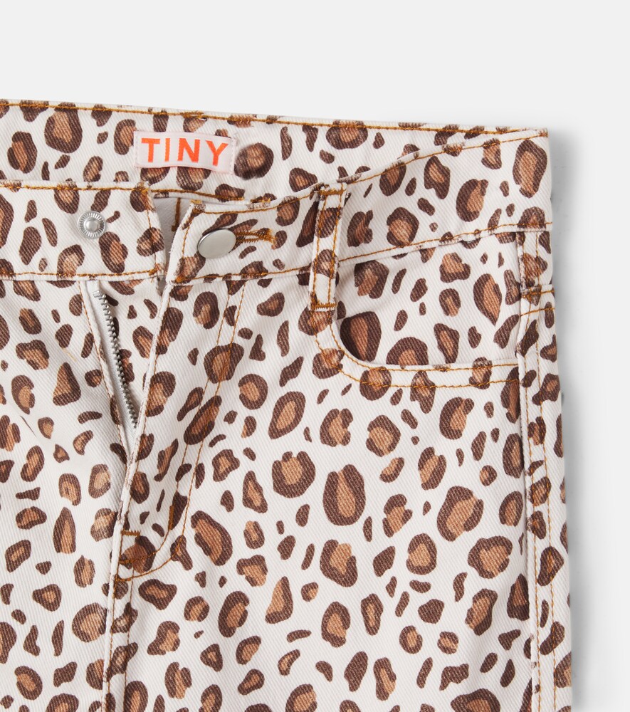  Tinycottons Tinycottons Leopard-print Jeans 
