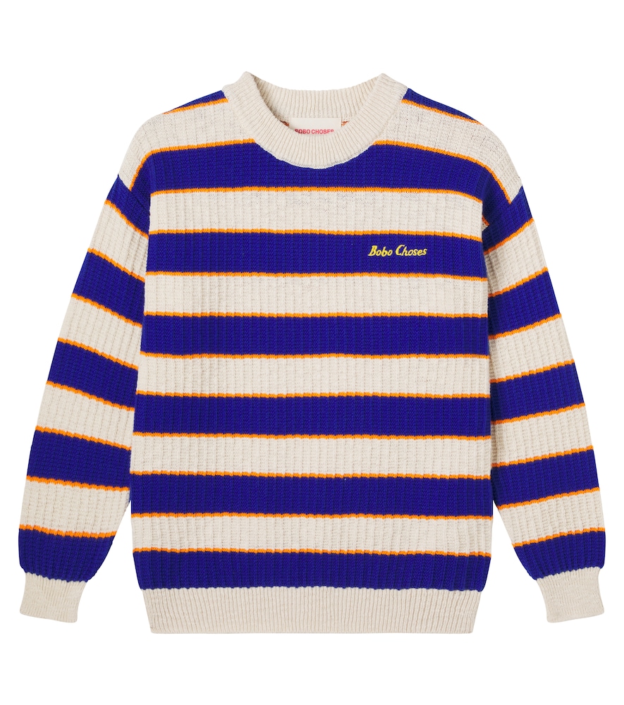 Bobo Choses Bobo Choses Striped Cotton Sweater