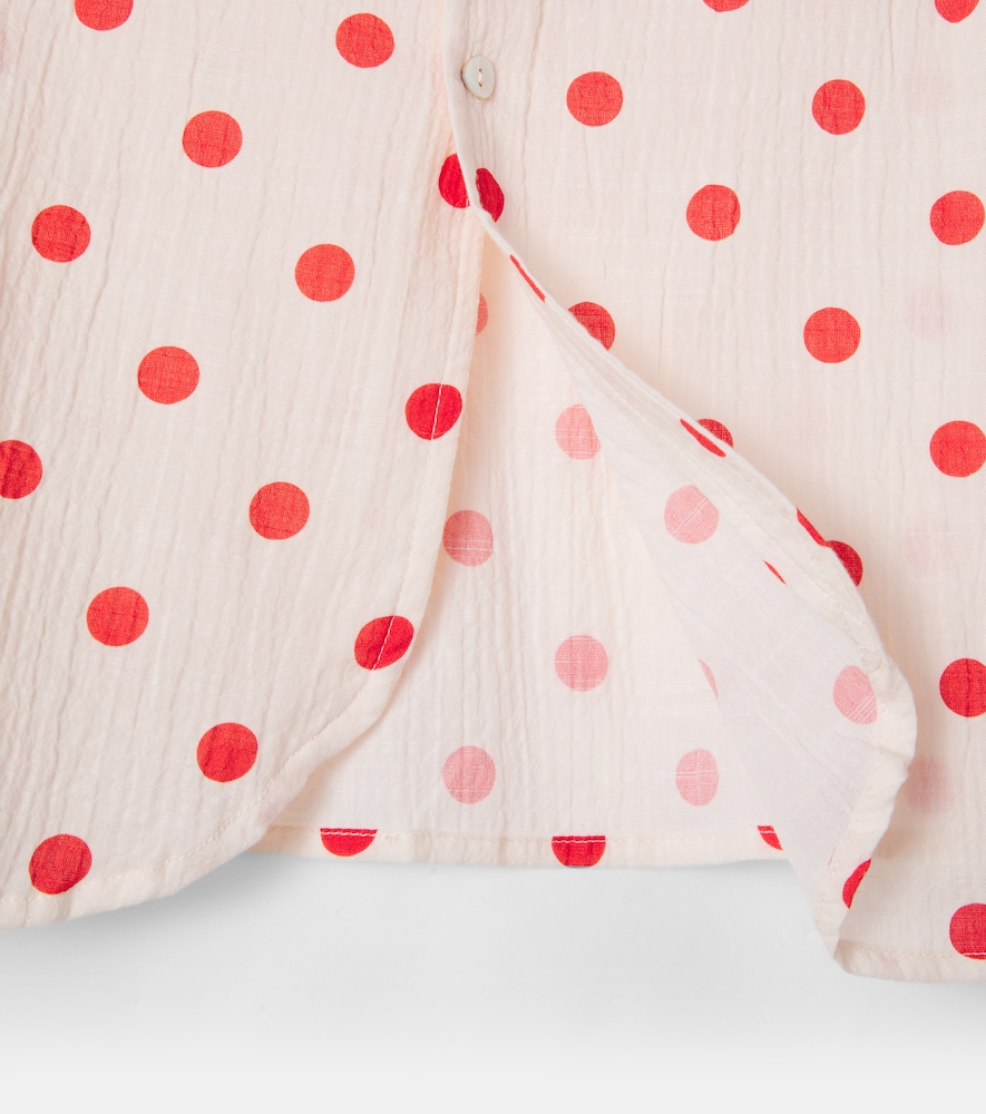  Konges Slojd Konges Slã¸jd Vivo Polka-dot Cotton Top 