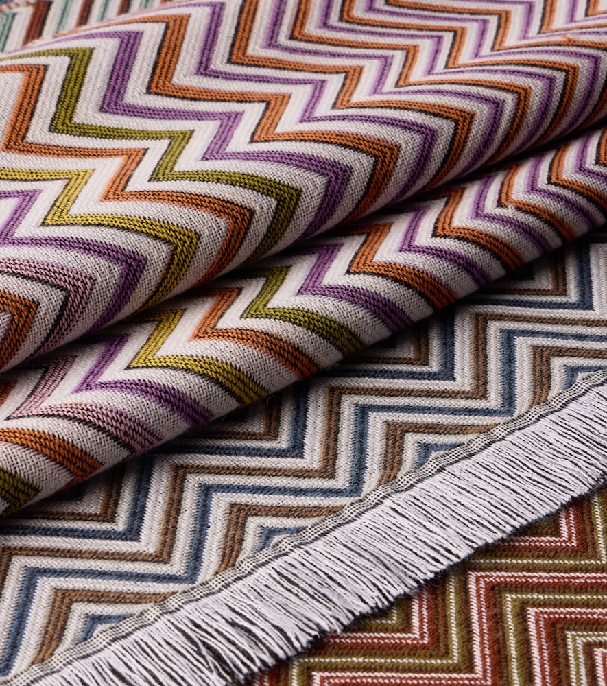  Missoni Missoni Antwan Fringed Wool-blend Throw 