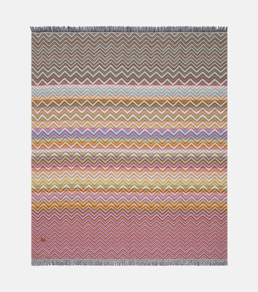  Missoni Missoni Antwan Fringed Wool-blend Throw 