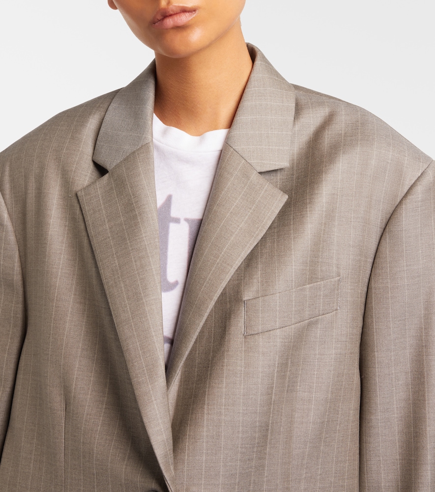  Acne Studios Acne Studios Striped Wool Jacket 