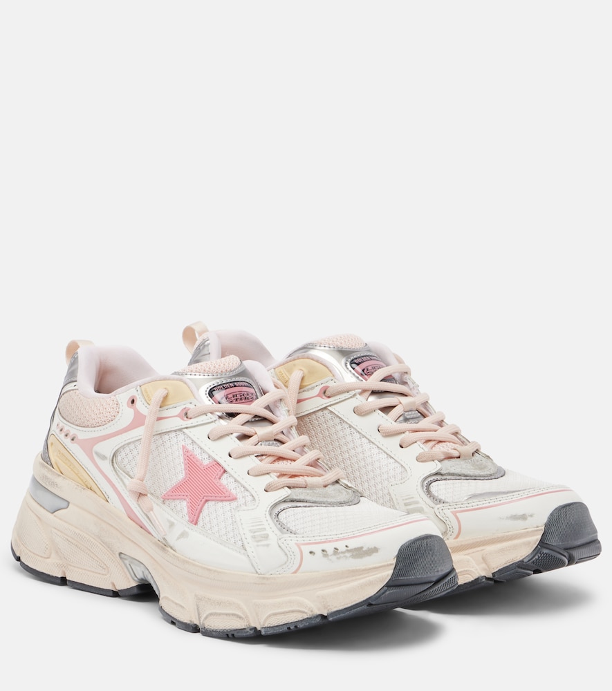 Sneakers Lightstar con pelle