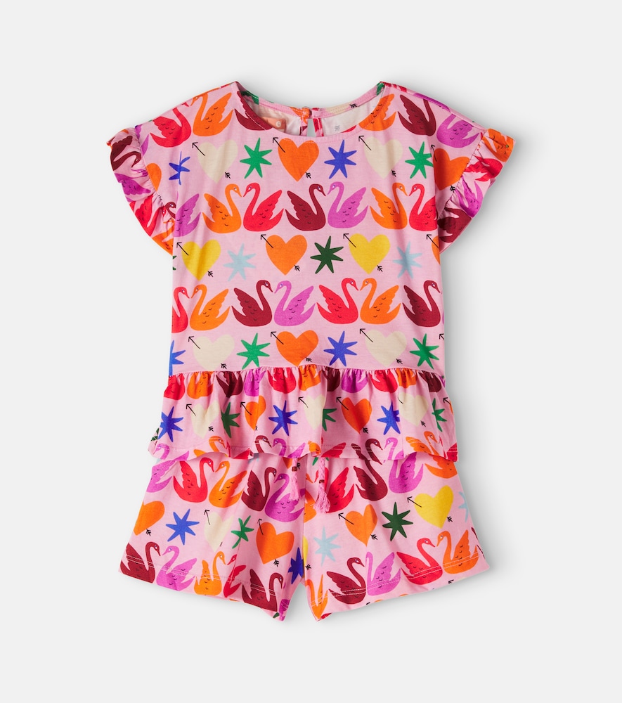Fábula Set aus Top und Shorts aus Baumwolle