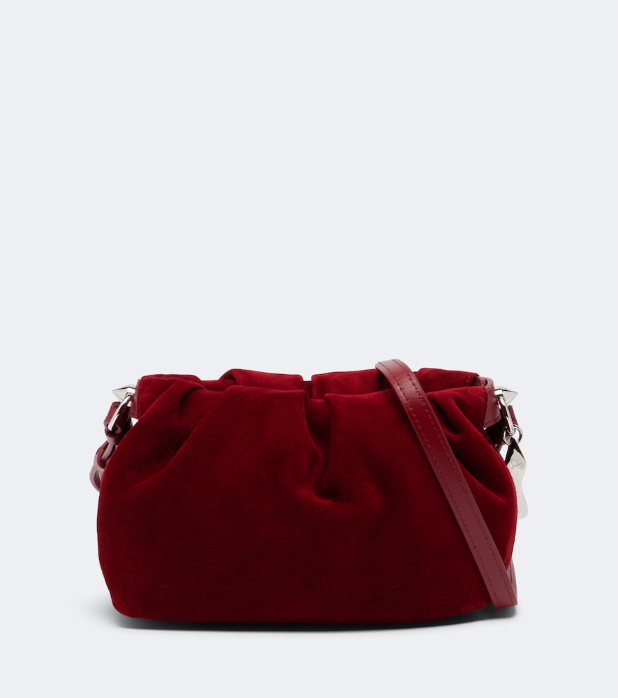 Crossbody Bag Eva Mini aus Veloursleder