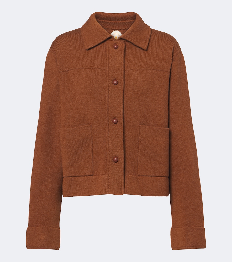 Jacke aus Wolle und Kaschmir