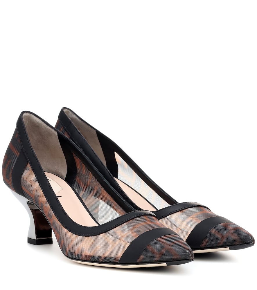 fendi colibrì slingback pumps