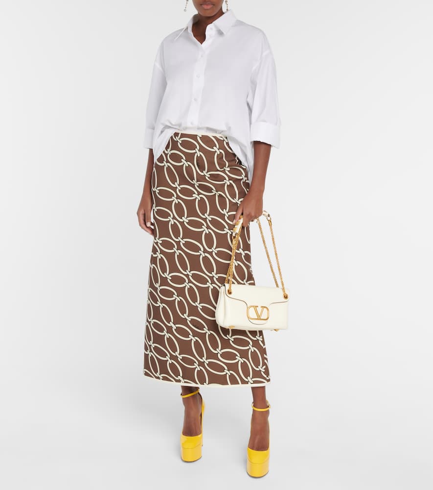 Valentino Tan-go 155 Patent Leather Platform Pumps In Yellow