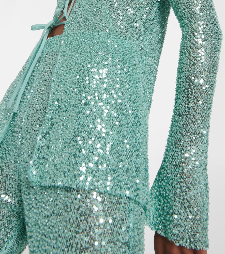  Self-portrait Self-portrait Cardigan à Sequins 