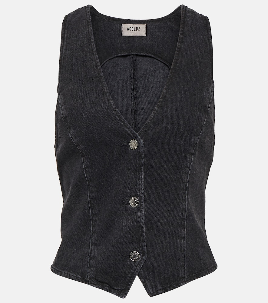 Heller denim vest
