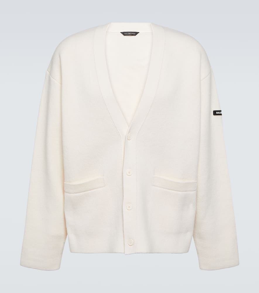Balenciaga Wool-blend cardigan