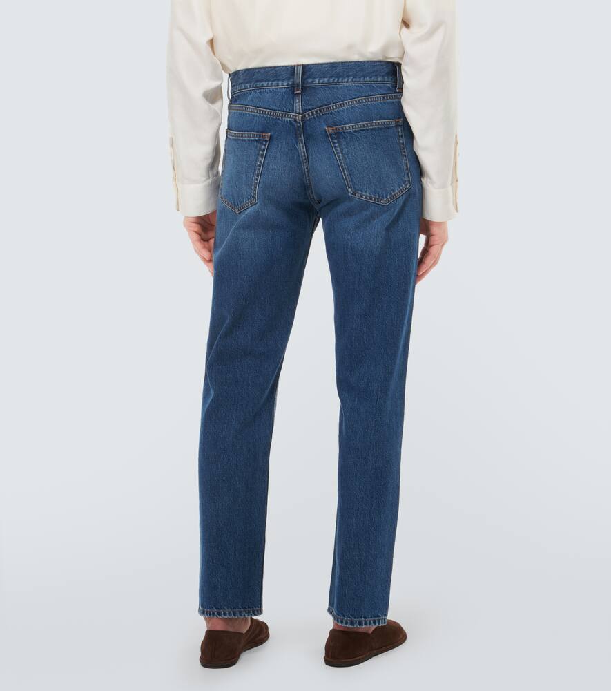 The Row Burt Slim Jeans In Blue