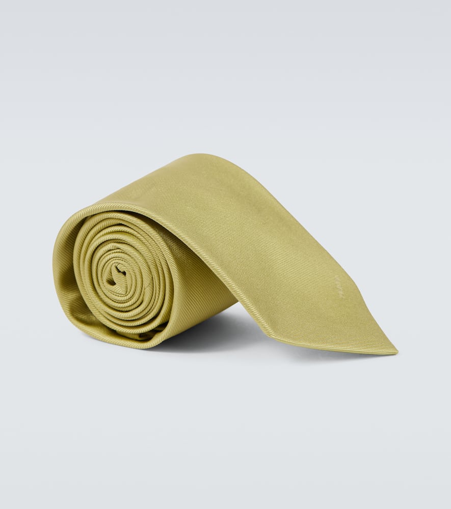 Silk faille tie