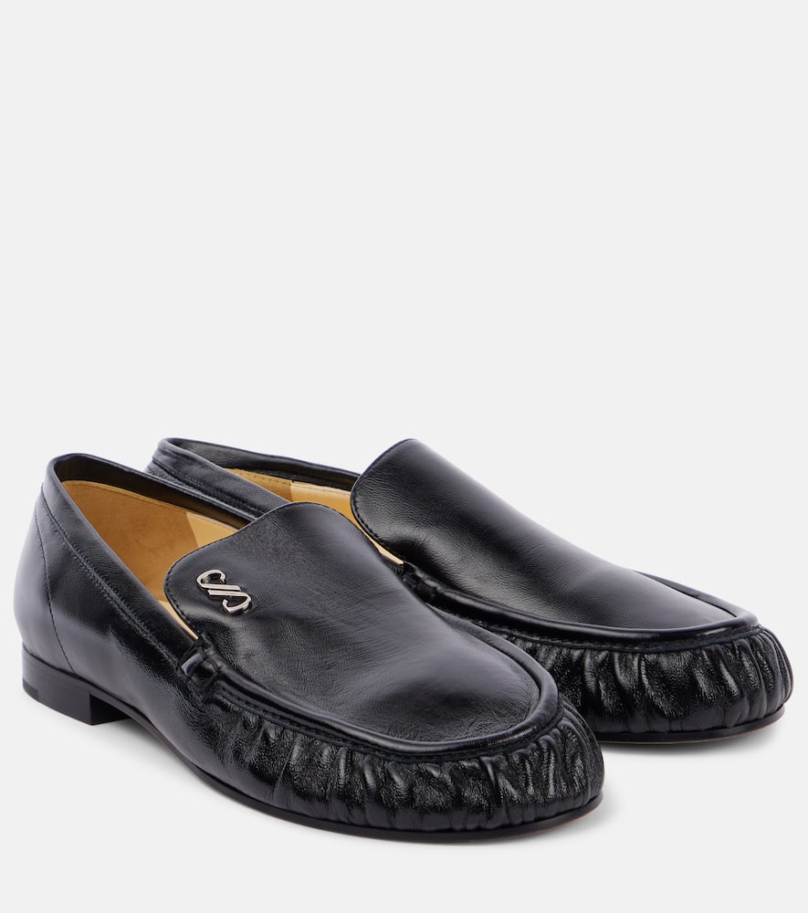 Park leather loafers