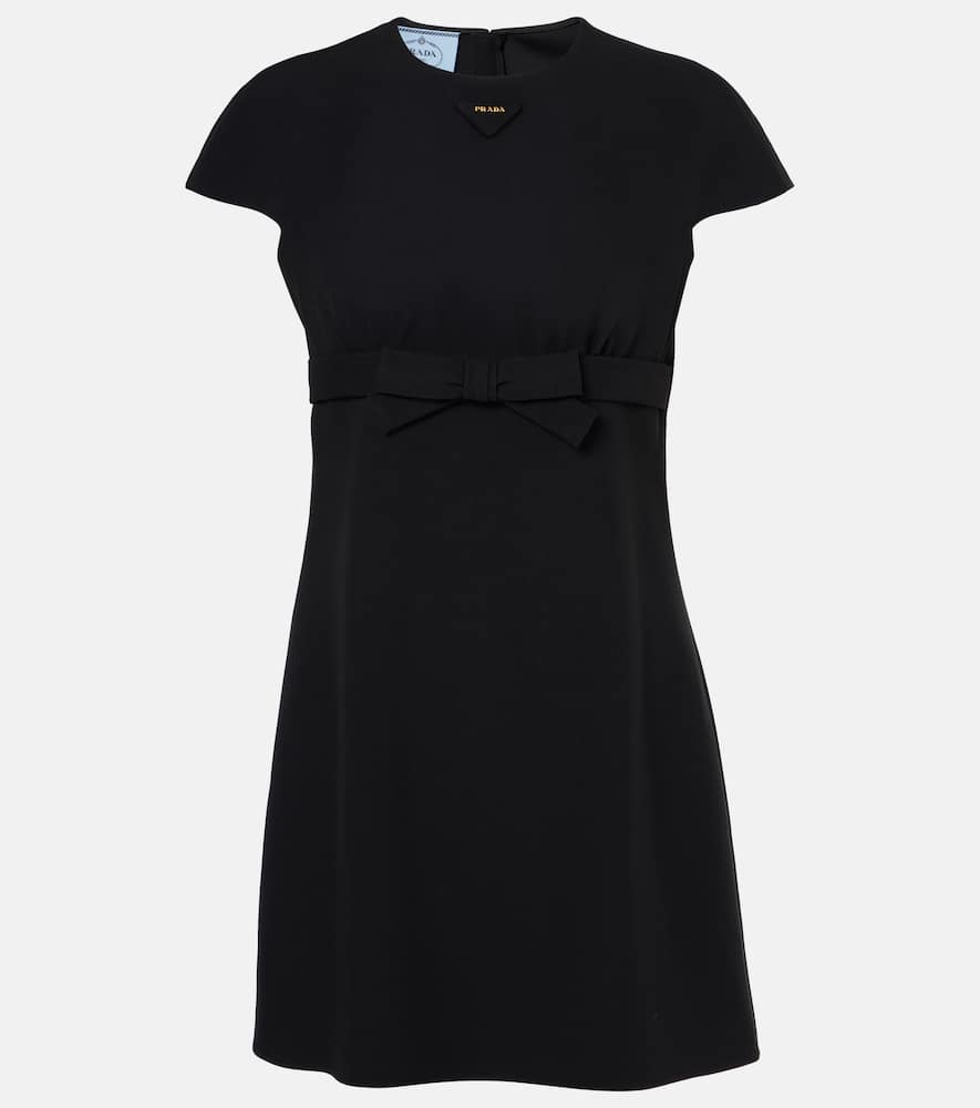 Bow-detail minidress