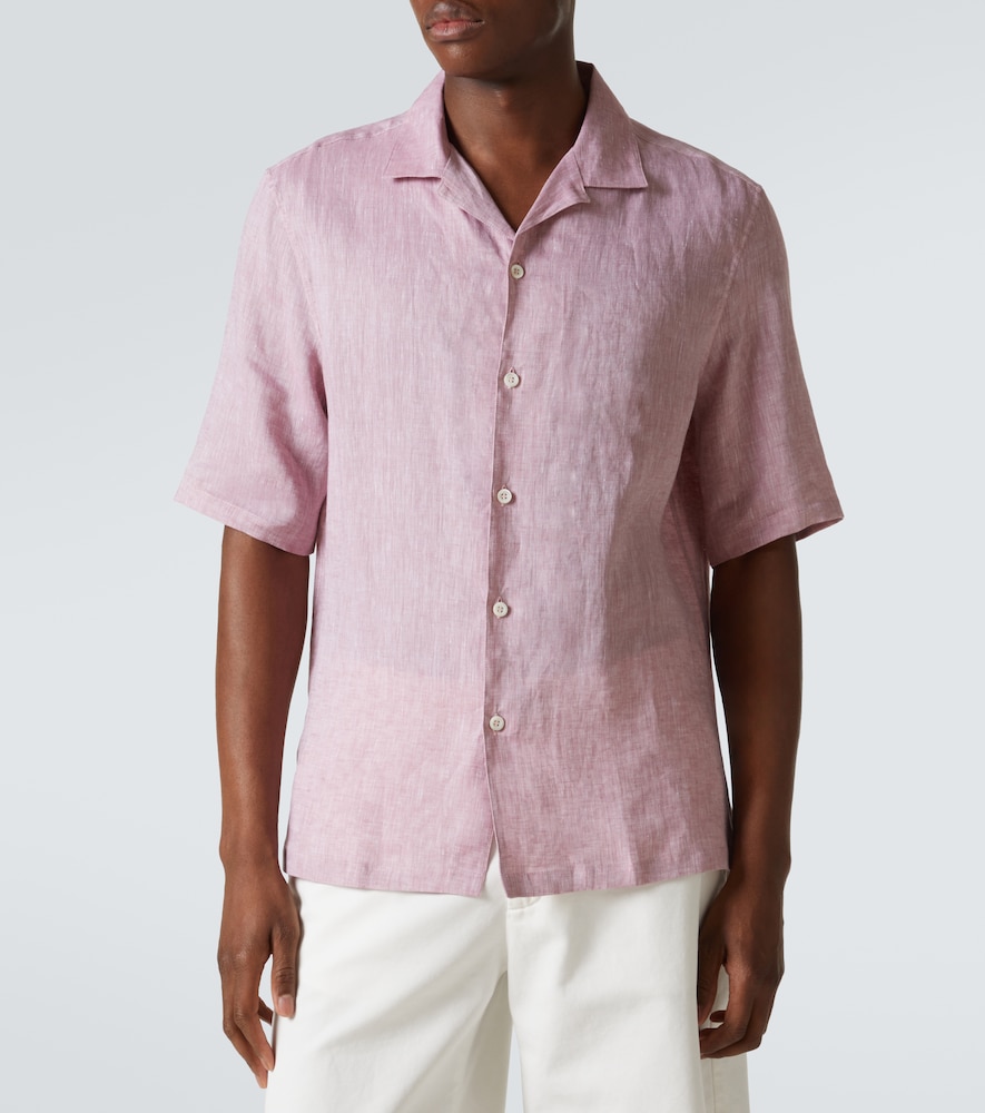  Brunello Cucinelli Brunello Cucinelli Linen Shirt 