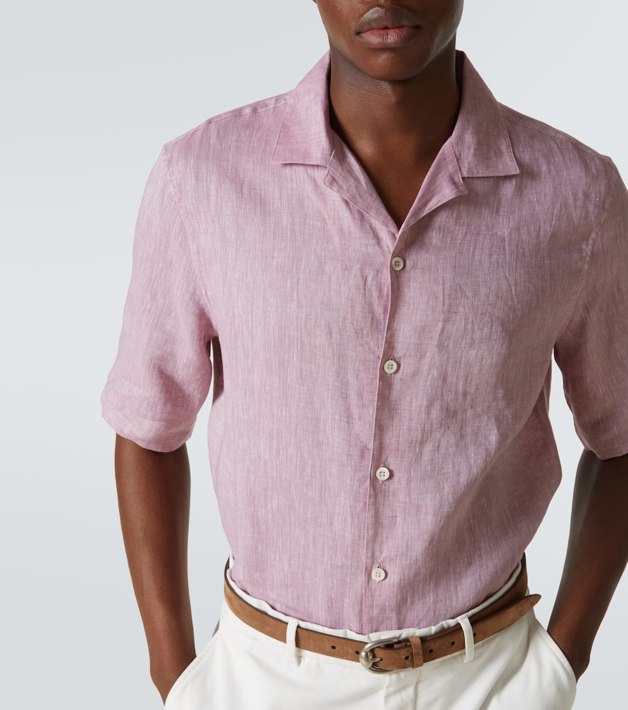  Brunello Cucinelli Brunello Cucinelli Linen Shirt 