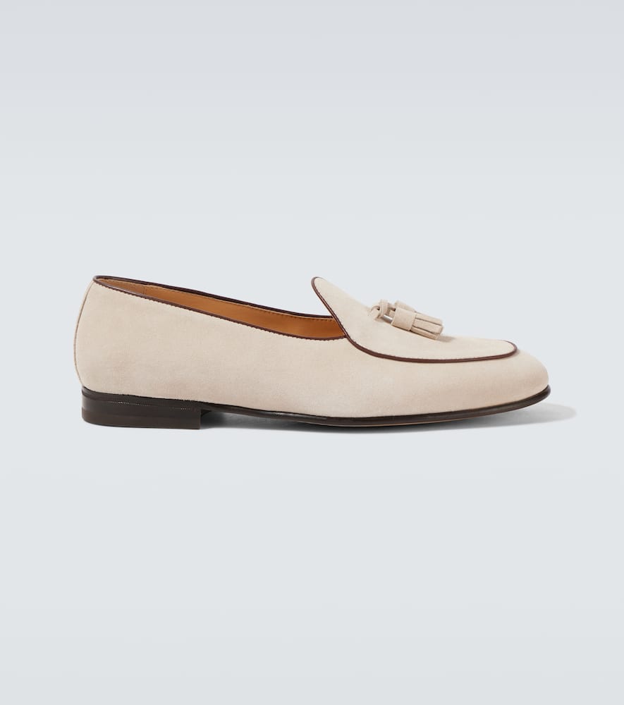 Suede loafers