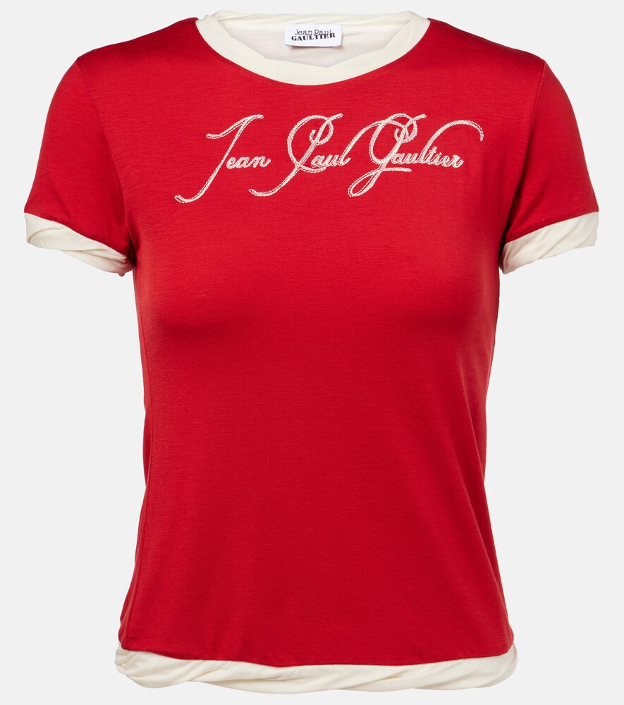 Jean Paul Gaultier Printed jersey T-shirt