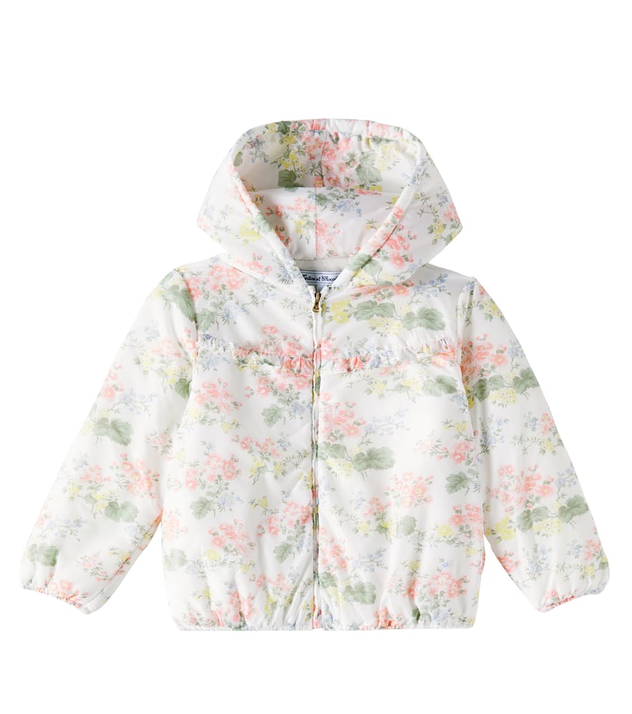 Shop Tartine Et Chocolat Floral Jacket In Multicoloured
