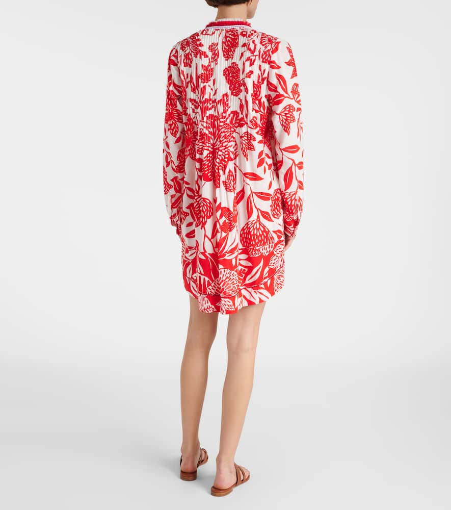 Poupette St Barth Ola Floral Minidress In Multi