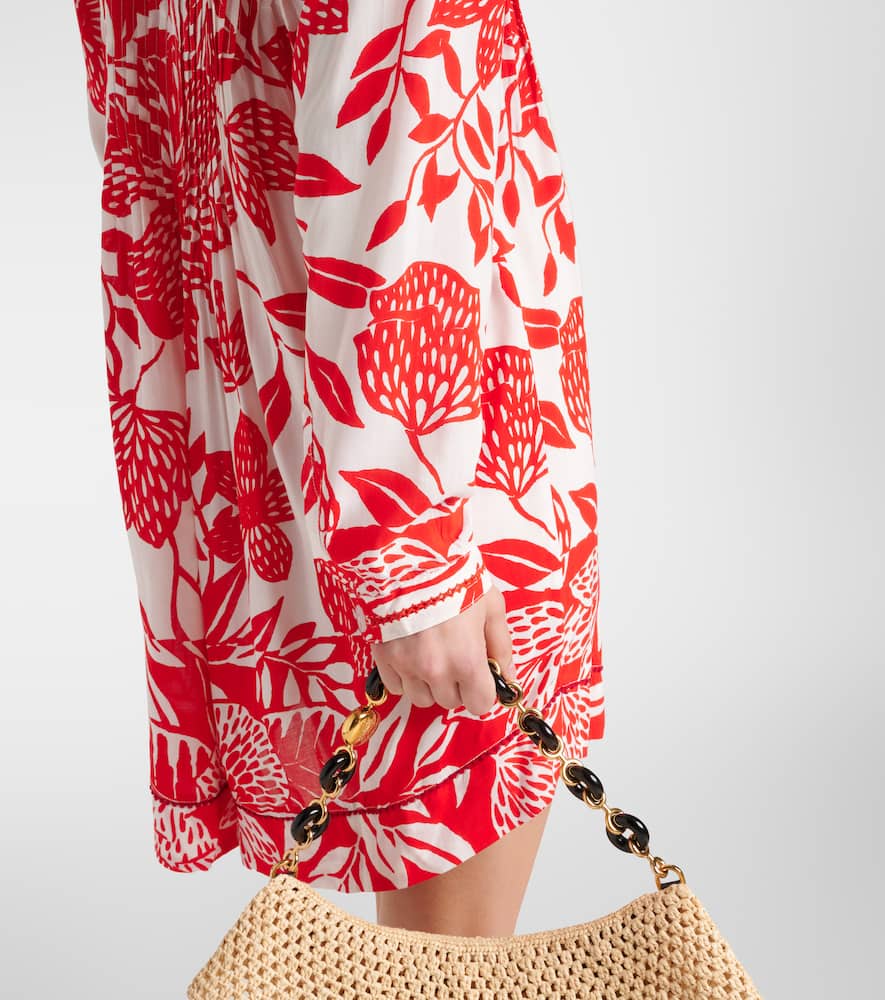 Poupette St Barth Ola Floral Minidress In Multi