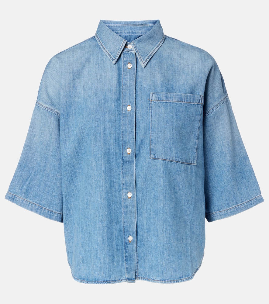 Frances denim shirt