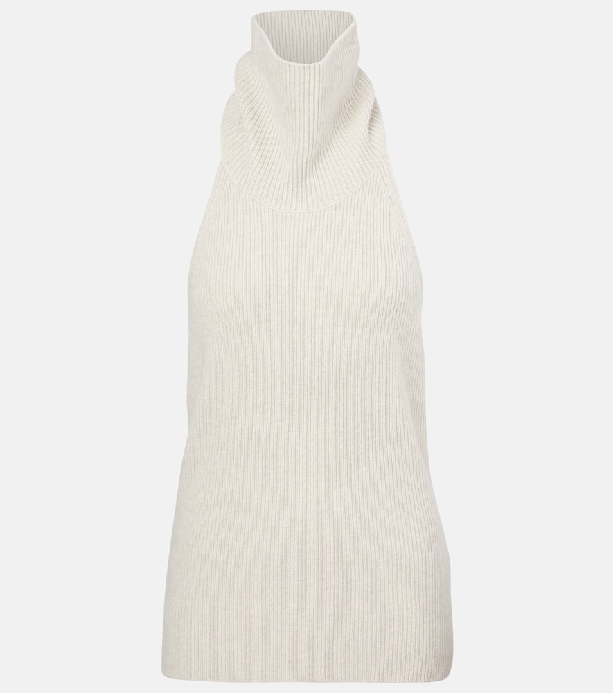 Lisa Yang Maddie Open-back Cashmere Top