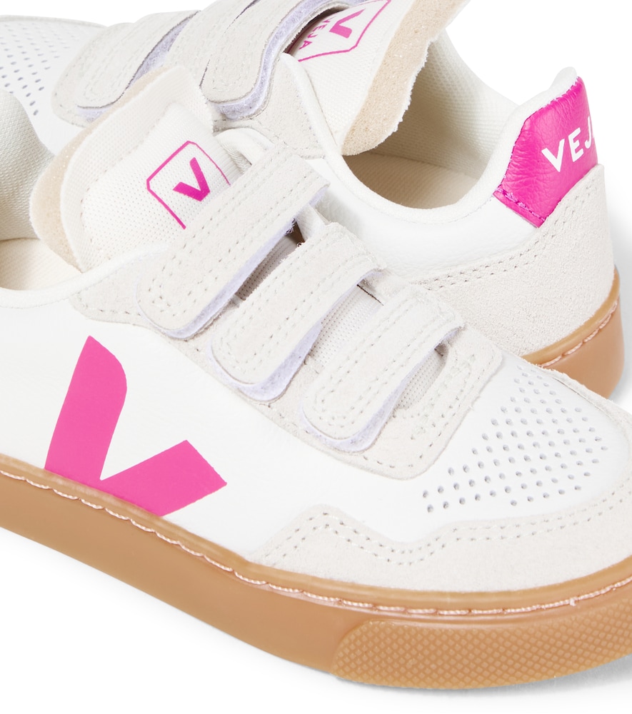  Veja Kids Veja Kids V-90 Leather Sneakers 