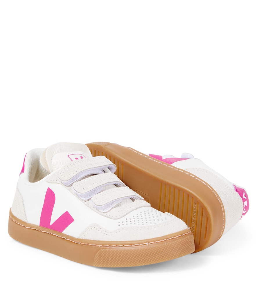  Veja Kids Veja Kids V-90 Leather Sneakers 