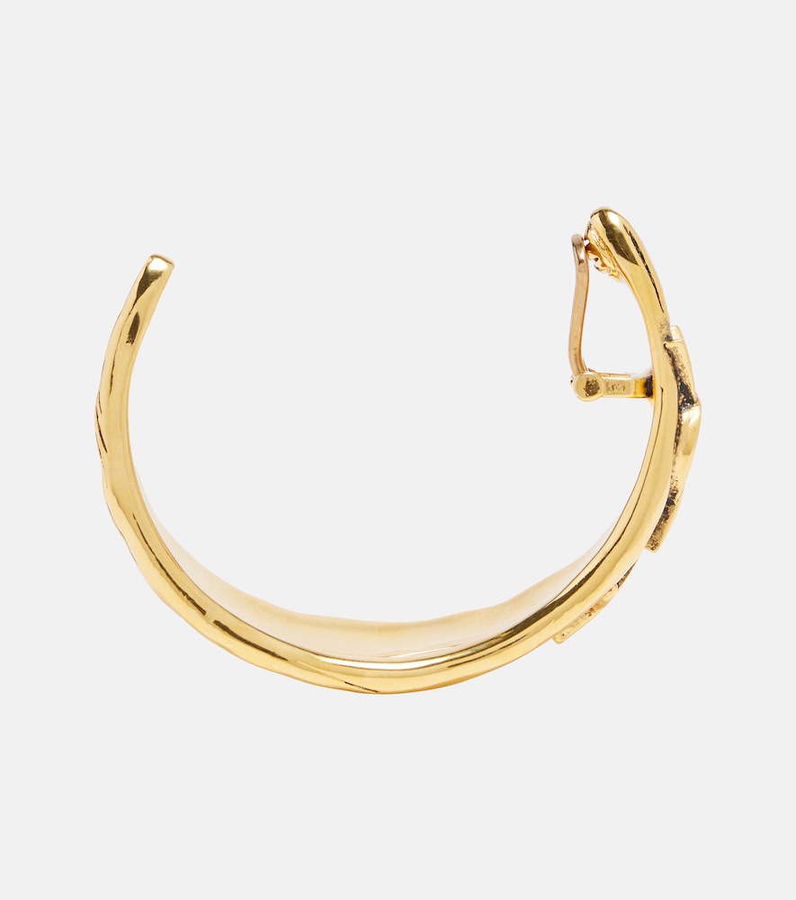  Saint Laurent Saint Laurent Cassandre Large Clip-on Earrings 