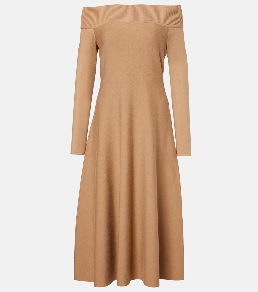 Ralph Lauren Collection Abrillong cashmere-blend midi dress