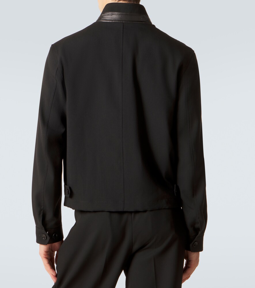  Tom Ford Tom Ford Jacke Aus Wolle, Kaschmir Und Seide 