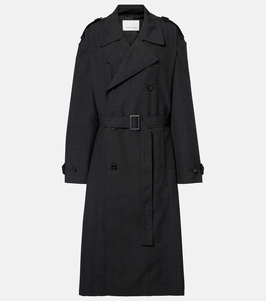 The Frankie Shop Trench Bleecker a quadri