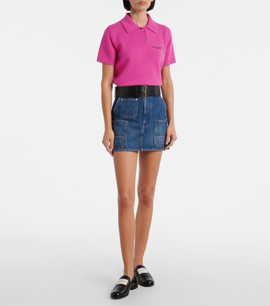  Givenchy Givenchy Denim Miniskirt 