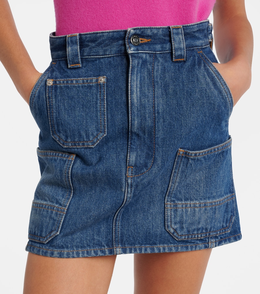  Givenchy Givenchy Denim Miniskirt 