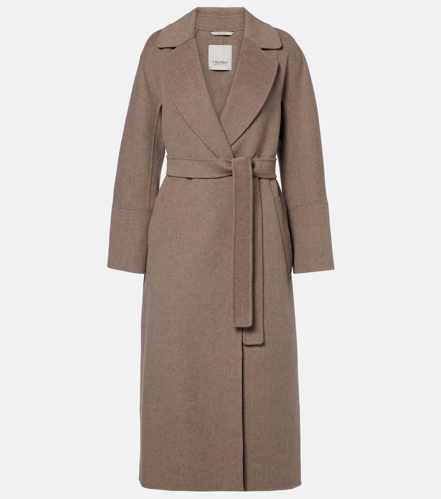 'S Max Mara Elisa virgin wool wrap coat