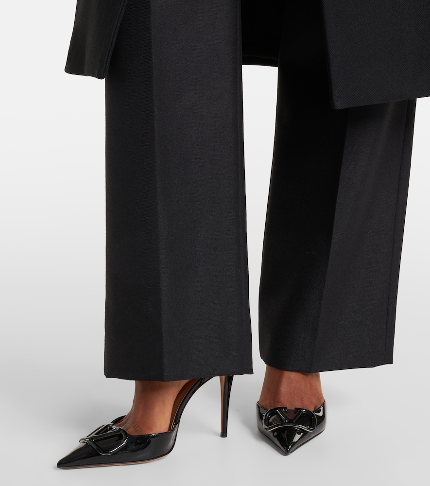 Valentino Garavani D'Orsay 100 patent leather pumps