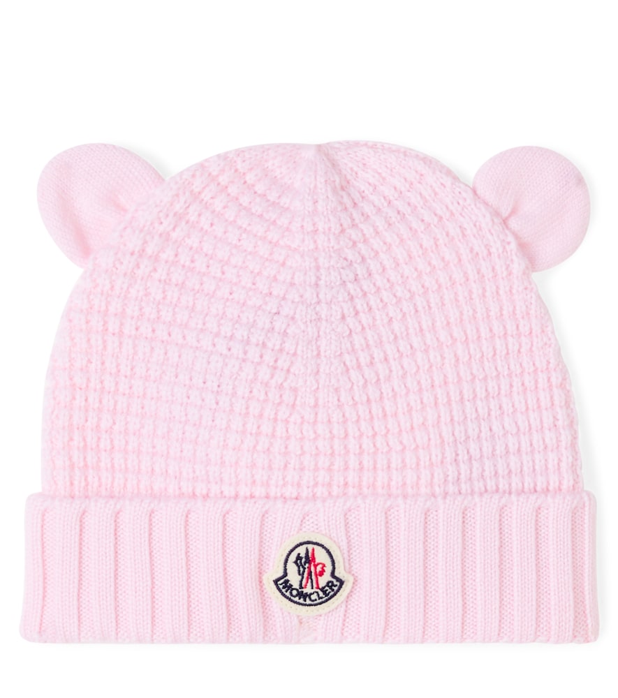 Moncler Enfant Baby virgin wool beanie