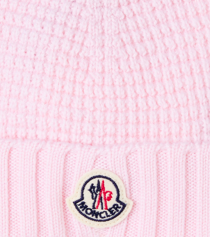  Moncler Enfant Moncler Enfant Baby Virgin Wool Beanie 