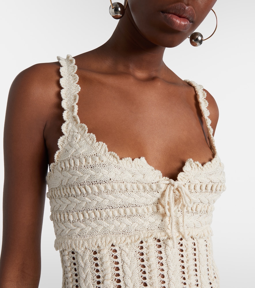 Neves Crochet Cotton Top