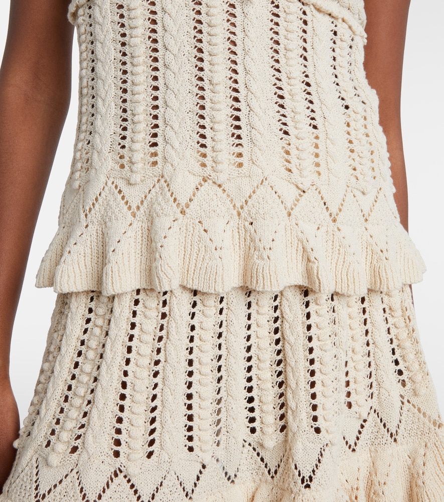  Marant Etoile Marant Etoile Top Neves Aus Häkelstrick 