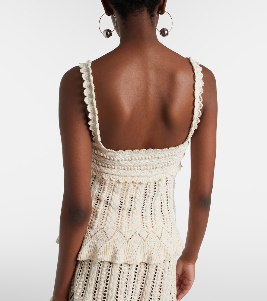 Neves Crochet Cotton Top