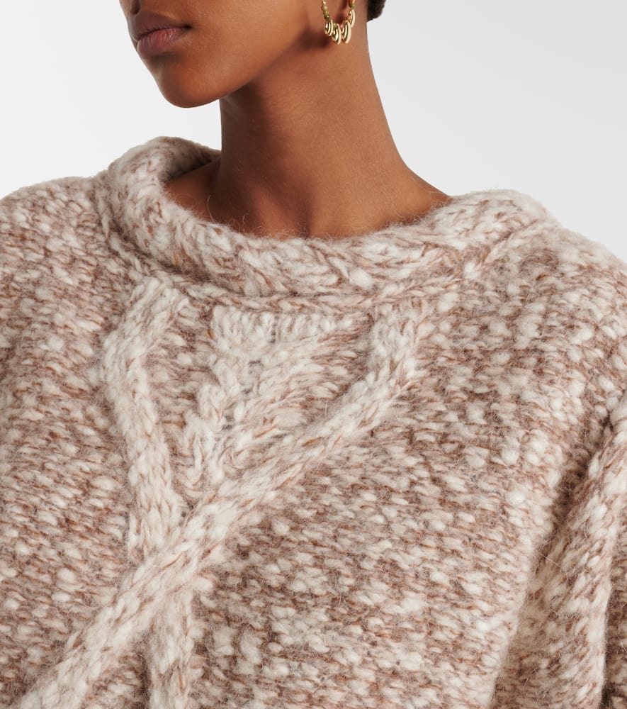 Isabel Marant Dorota Alpaca-blend Sweater In Neutral