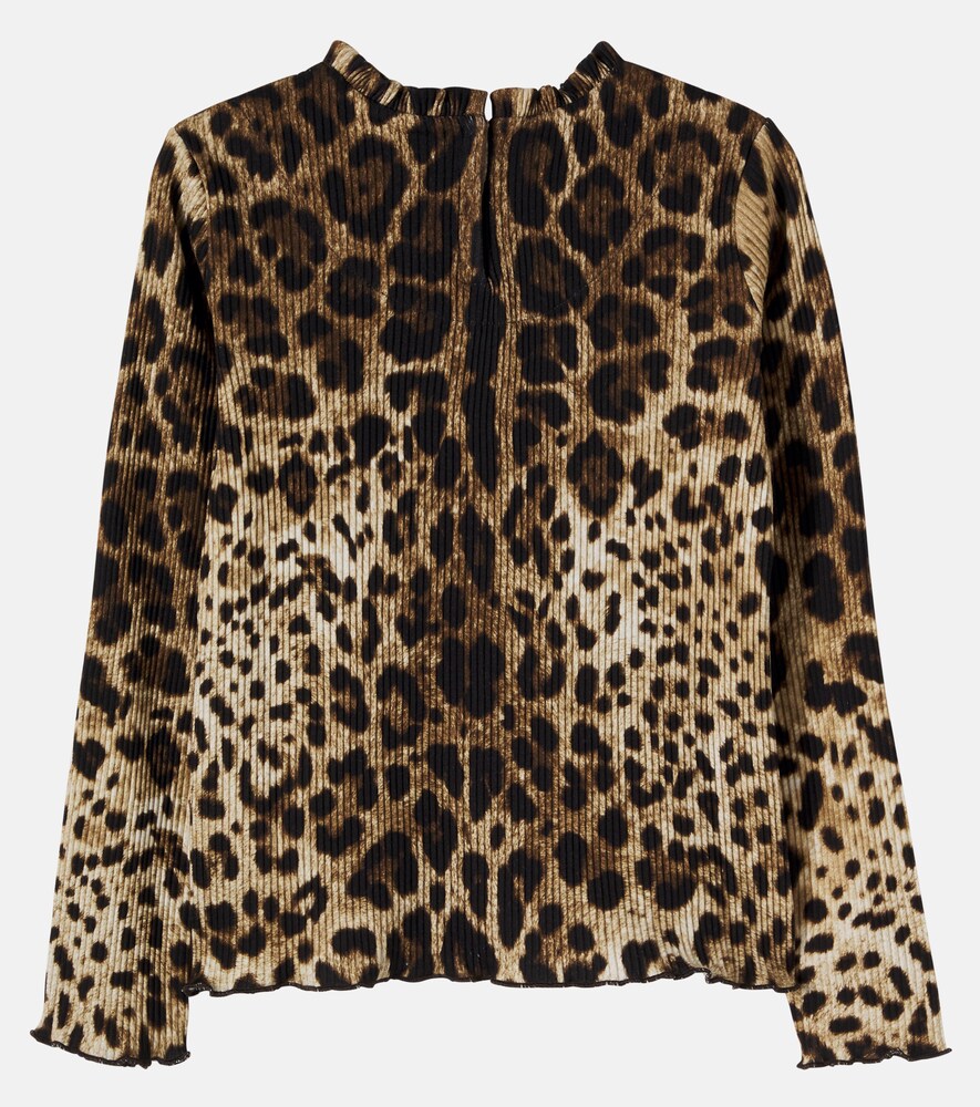  Dolce&gabbana Kids Dolce&gabbana Kids Top Aus Rippstrick 
