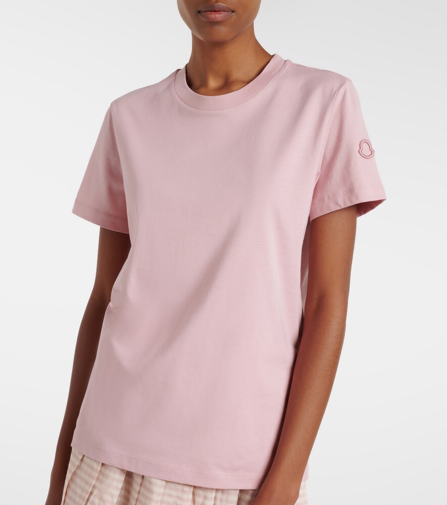  Moncler Moncler T-shirt Aus Baumwoll-jersey 