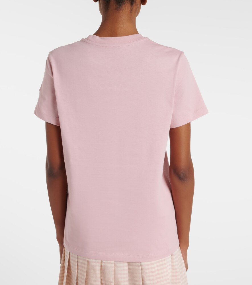 Moncler Moncler T-shirt Aus Baumwoll-jersey 